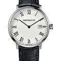 Aerowatch Aerowatch Heritage 21976 AA07  21976 AA07 кварцевые мужские часы белый циферблат, браслет кожаный — вид спереди